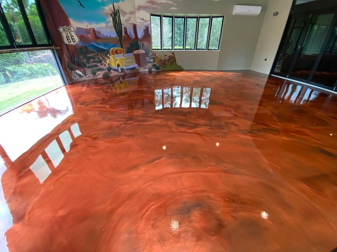Metallic Epoxy Brisbane Epoxy Flooring Redlands